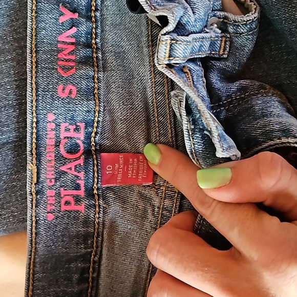 The Childrens' Place Skinny Blue Denim Jeans - Picture 5 of 5